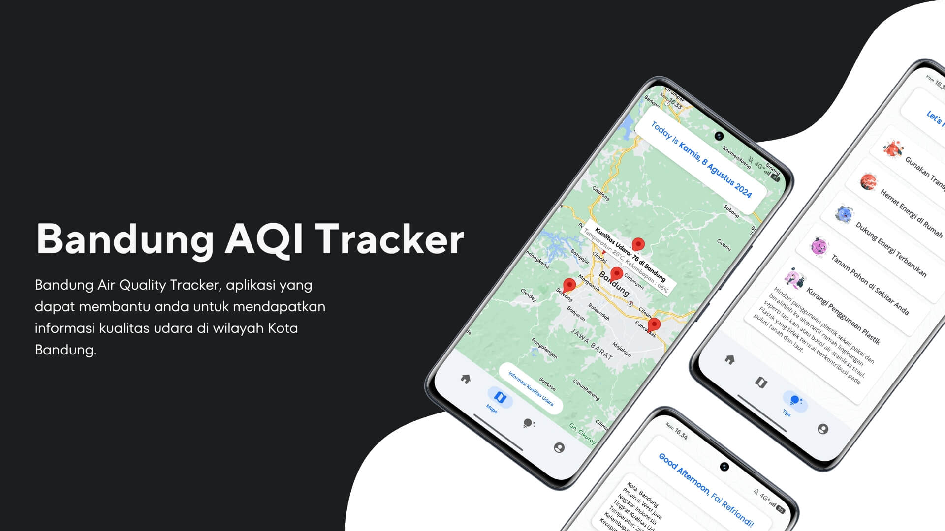 Preview Bandung Air Quality Tracker